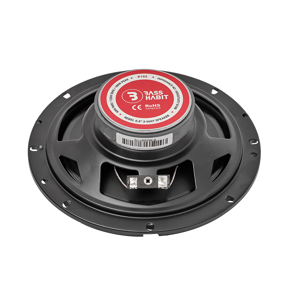 Bass Habit Rebel R165, preisgünstige 6,5-Zoll-Koaxiallautsprecher
