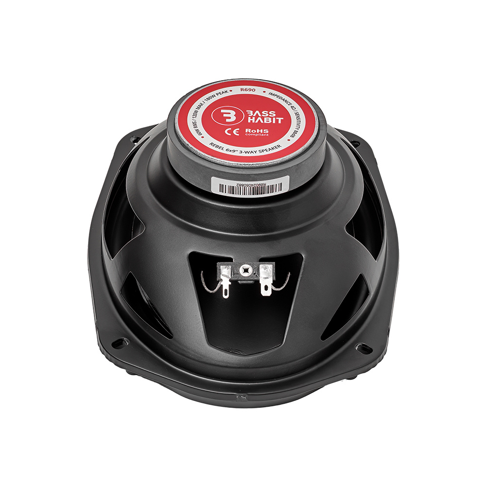 Bass Habit Rebel R690, preisgünstige 6x9-Zoll-Koaxiallautsprecher