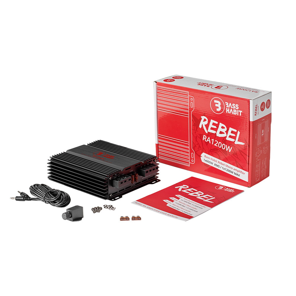 Bass Habit Rebel RA1200W, Monoblock