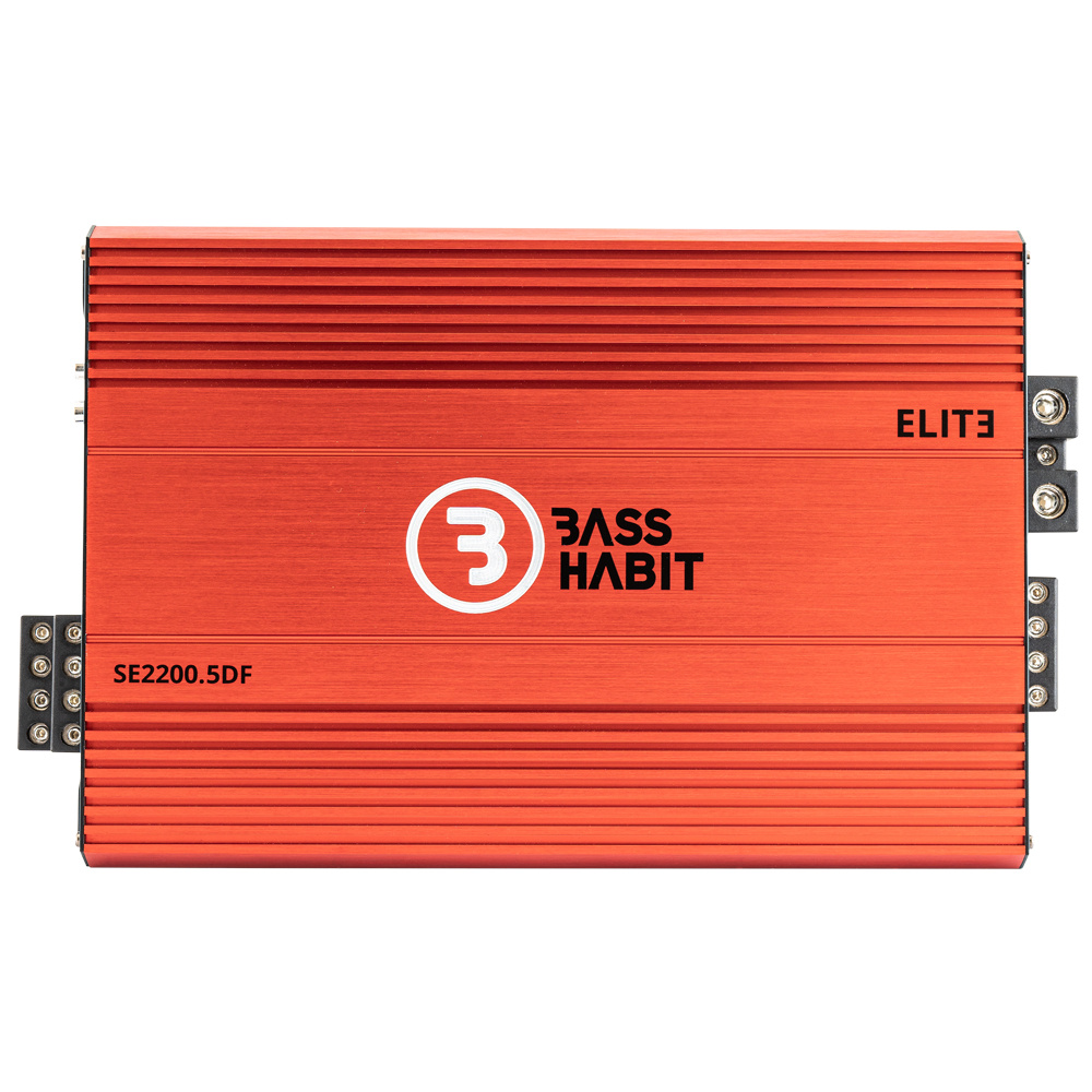 Bass Habit SPL ELITE 2200.5DF, Fünfkanal-Endstufe