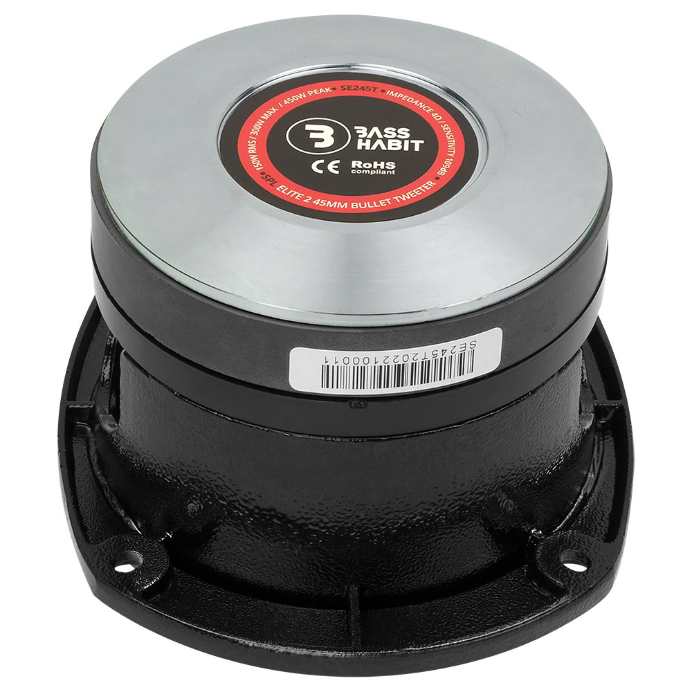 Bass Habit SPL Elite 2 SE245T, brutaler SPL-Hochtöner, Stück