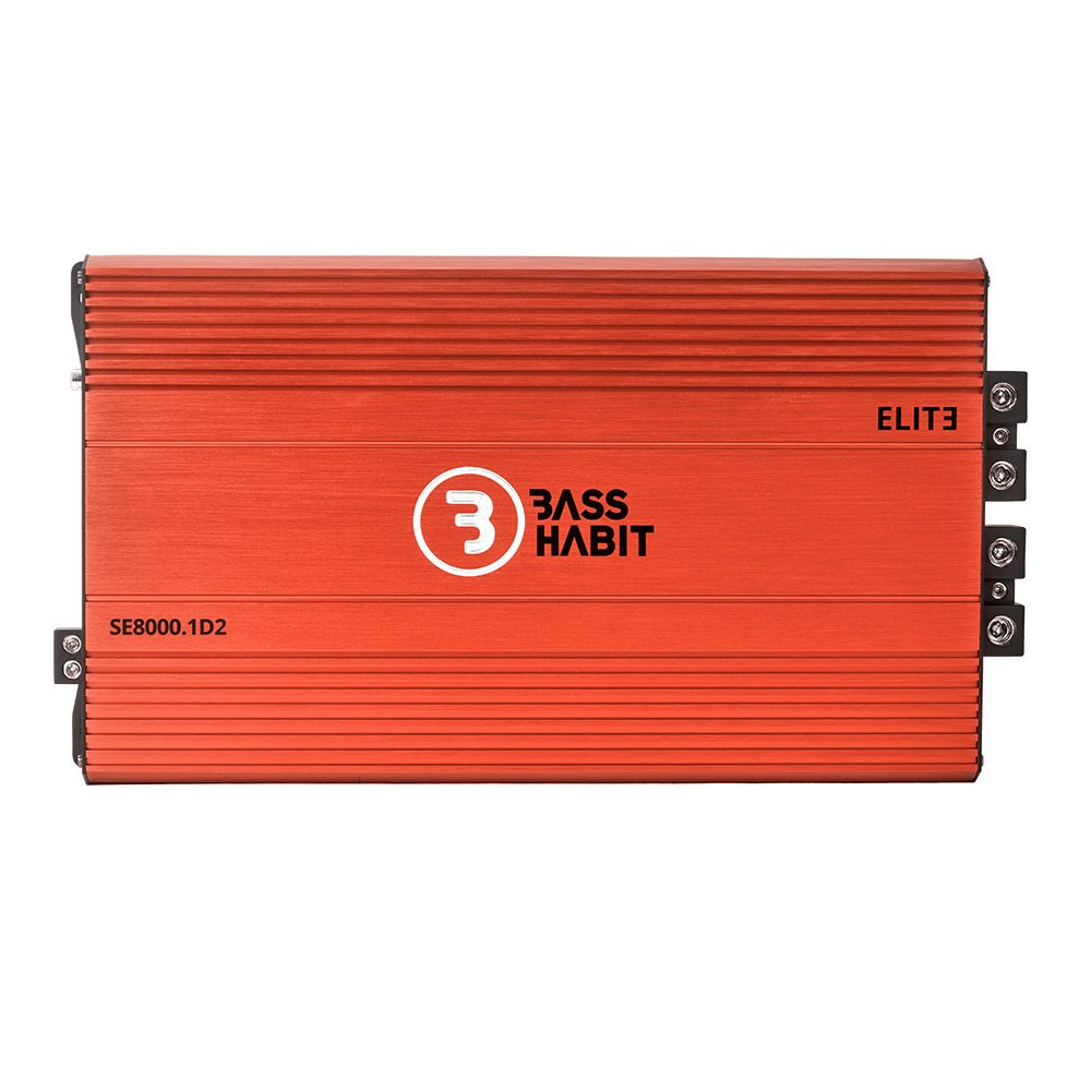 Bass Habit SPL ELITE 8000.1D2, extrem stromstarkes Monoblock