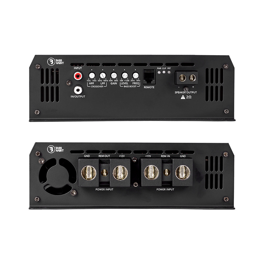 Bass Habit SPL ELITE 8000.1D2, extrem stromstarkes Monoblock