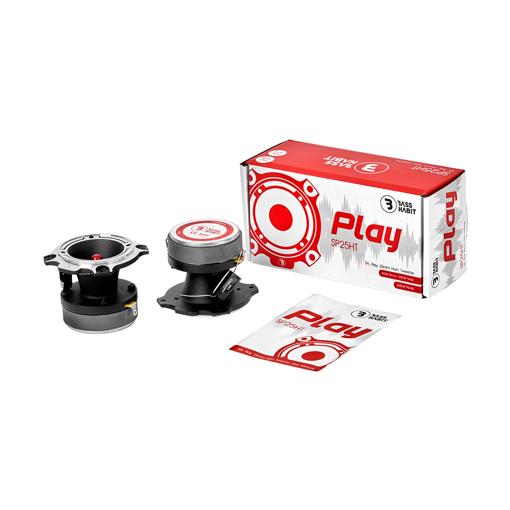 Bass Habit SPL Play SP25HT Horn-Hochtöner, Paar
