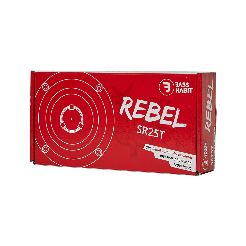 Bass Habit Rebel SR25T SPL-Hochtöner, Paar