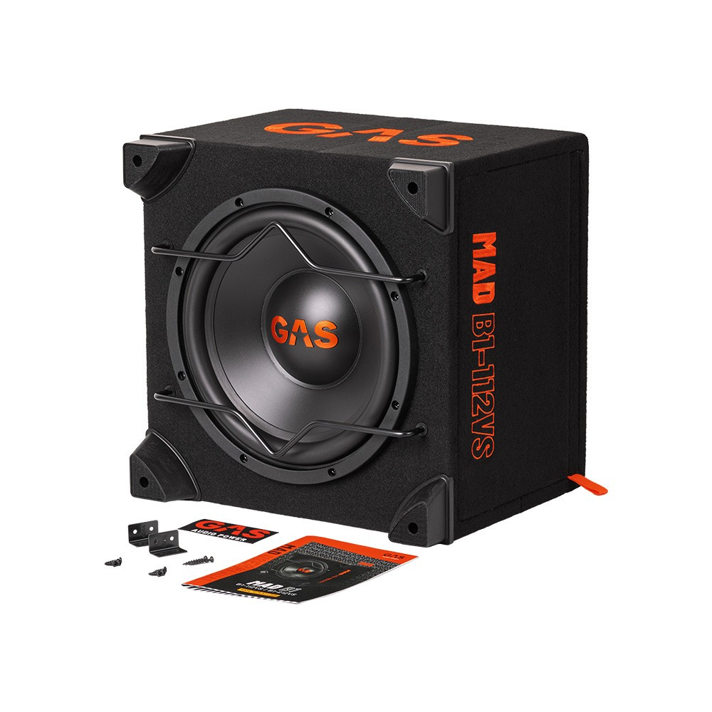 GAS MAD B1-112VS, 1x12 Zoll ventilerte oder geschlossene Bassbox