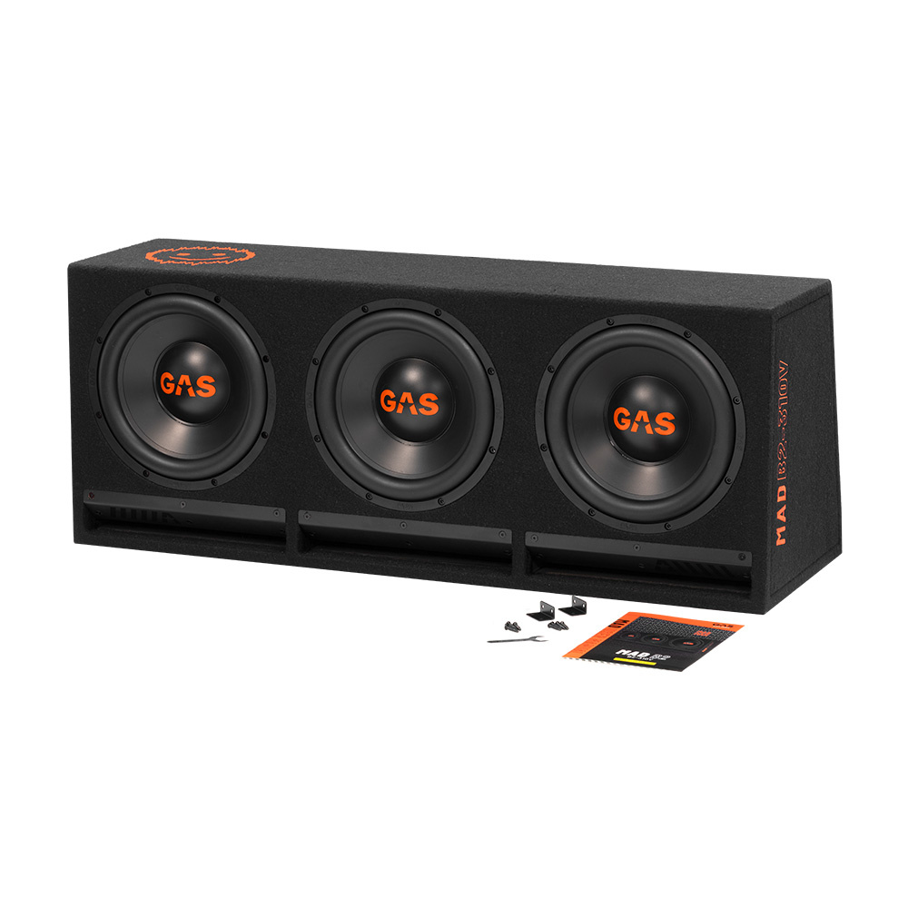 GAS MAD B2-310V, 3x10-Zoll-Bassbox