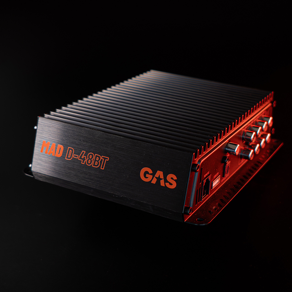 GAS MAD D-48BT, 8-Kanal-DSP mit Bluetooth