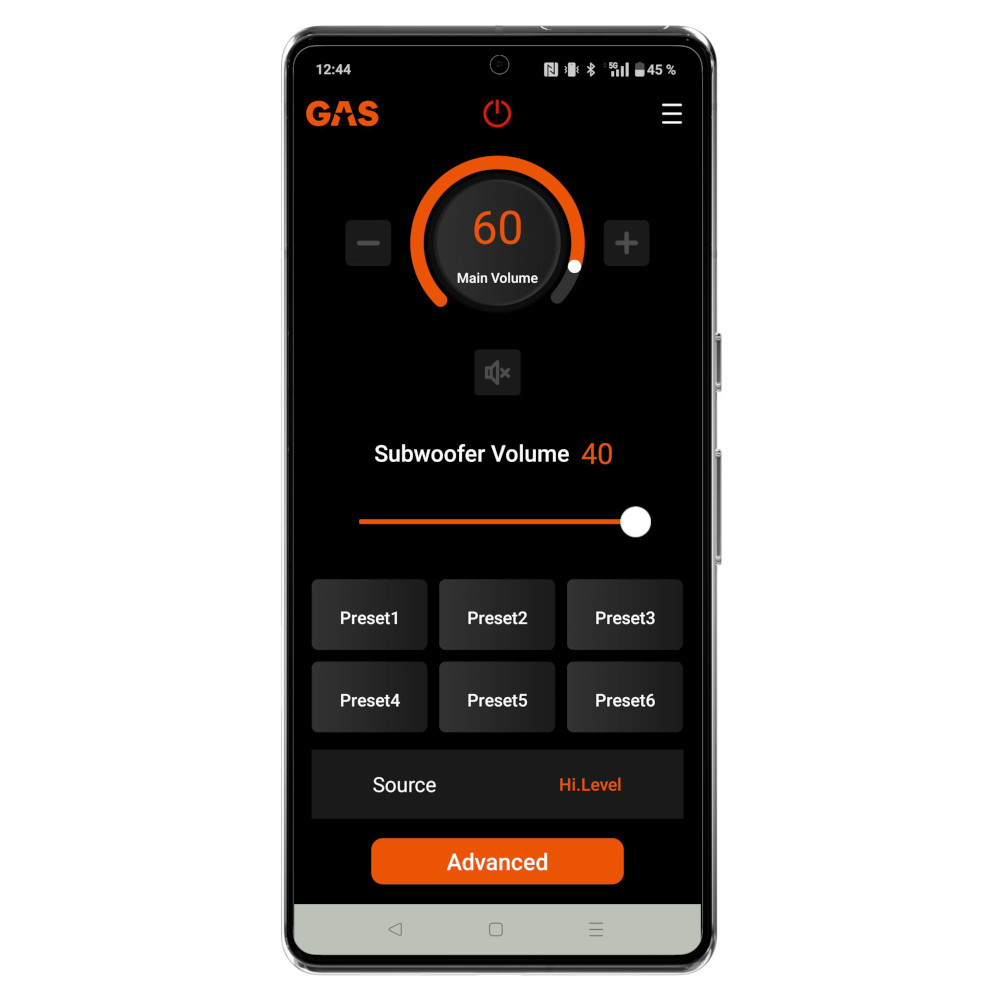 GAS MAD D-48BT, 8-Kanal-DSP mit Bluetooth