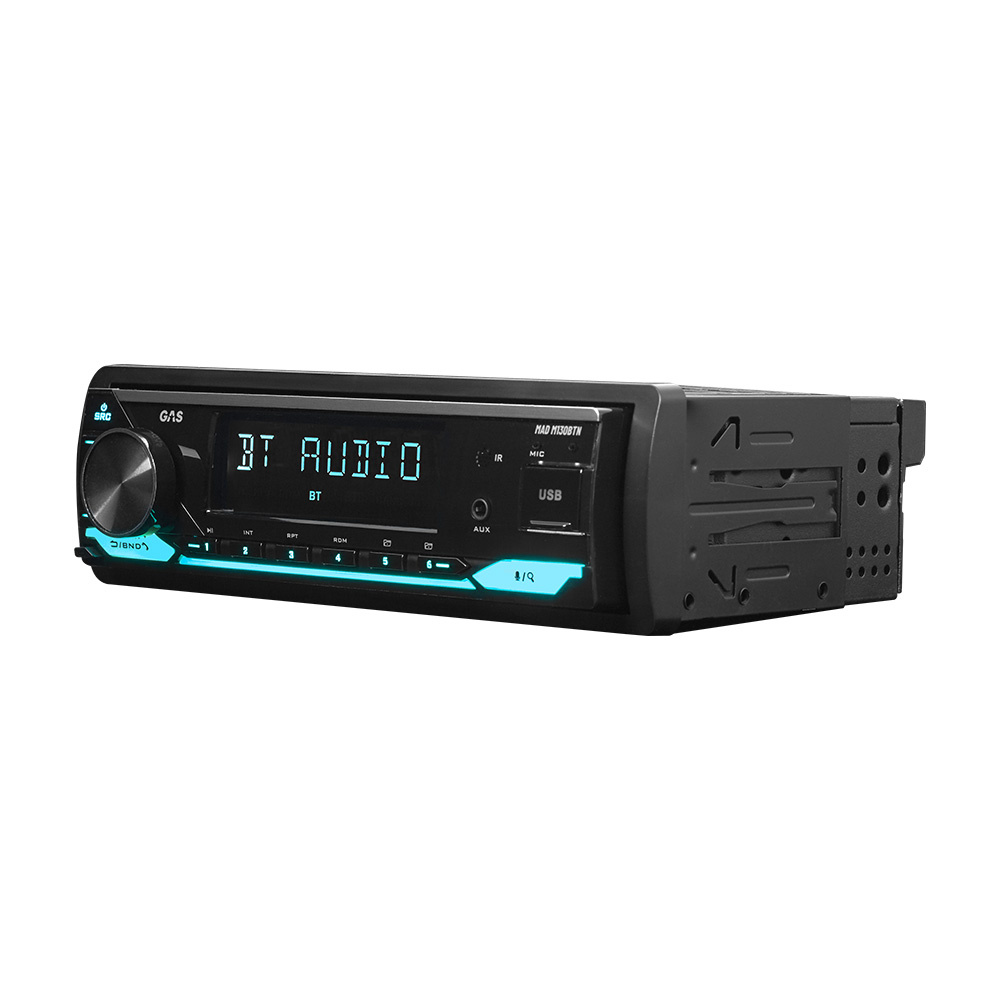 GAS MAD M130-BTN Autoradio mit Bluetooth, DSP und 3 Paar Line-Ausgängen