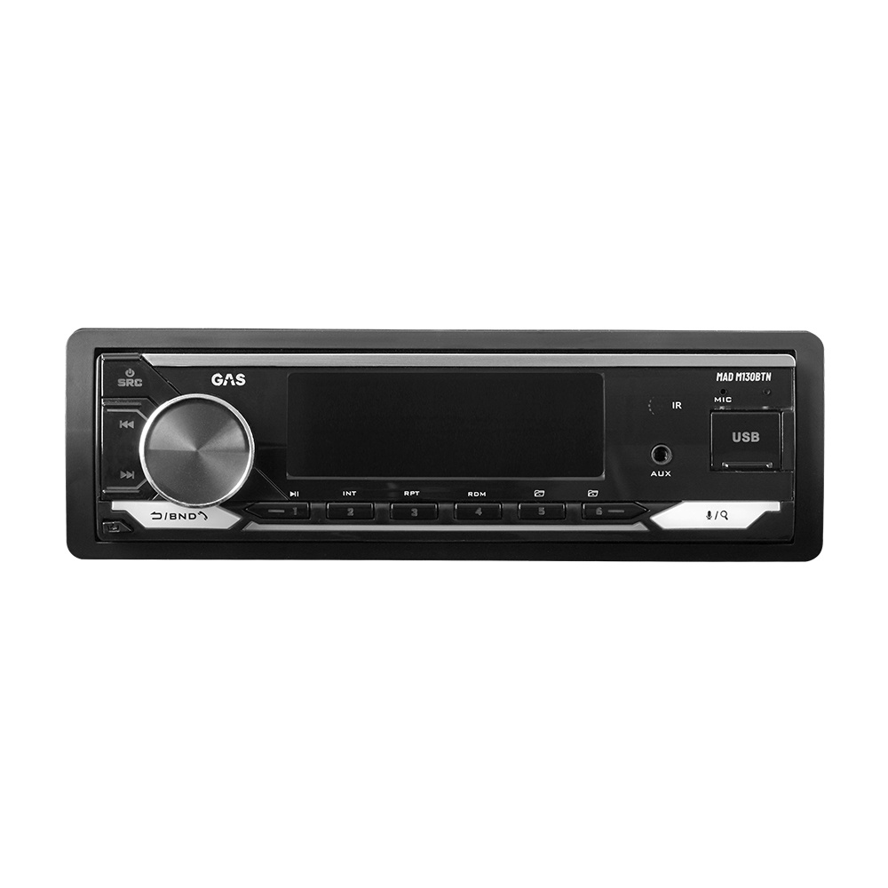 GAS MAD M130-BTN Autoradio mit Bluetooth, DSP und 3 Paar Line-Ausgängen