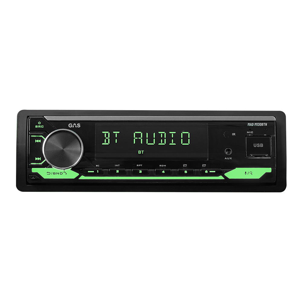GAS MAD M130-BTN Autoradio mit Bluetooth, DSP und 3 Paar Line-Ausgängen