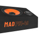 GAS MAD PB1-48, 8-Zoll-Midbässe in fertig montierter Raggarplanka GAS MAD PB1-48, 8-Zoll-Midbässe in fertig montierter Raggarplanka