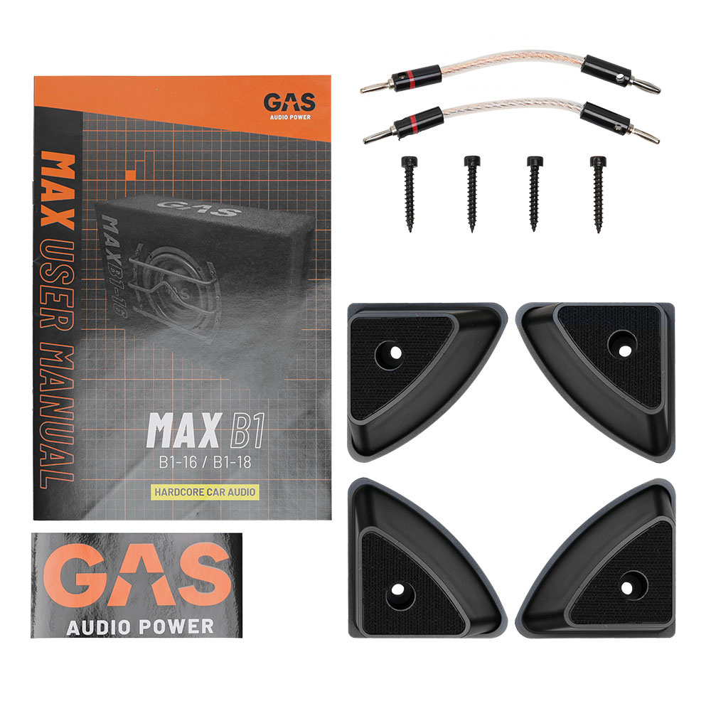 GAS MAX B1-18, großartige 1x8-Zoll-Bassbox