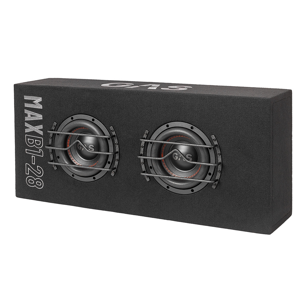 GAS MAX B1-28, wirklich schweres 2x8-Zoll-Subwoofergehäuse