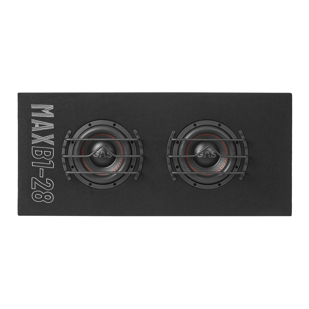 GAS MAX B1-28, wirklich schweres 2x8-Zoll-Subwoofergehäuse