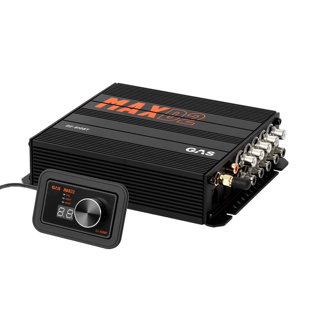 GAS MAX D2-610BT, 10-Kanal-DSP mit Bluetooth