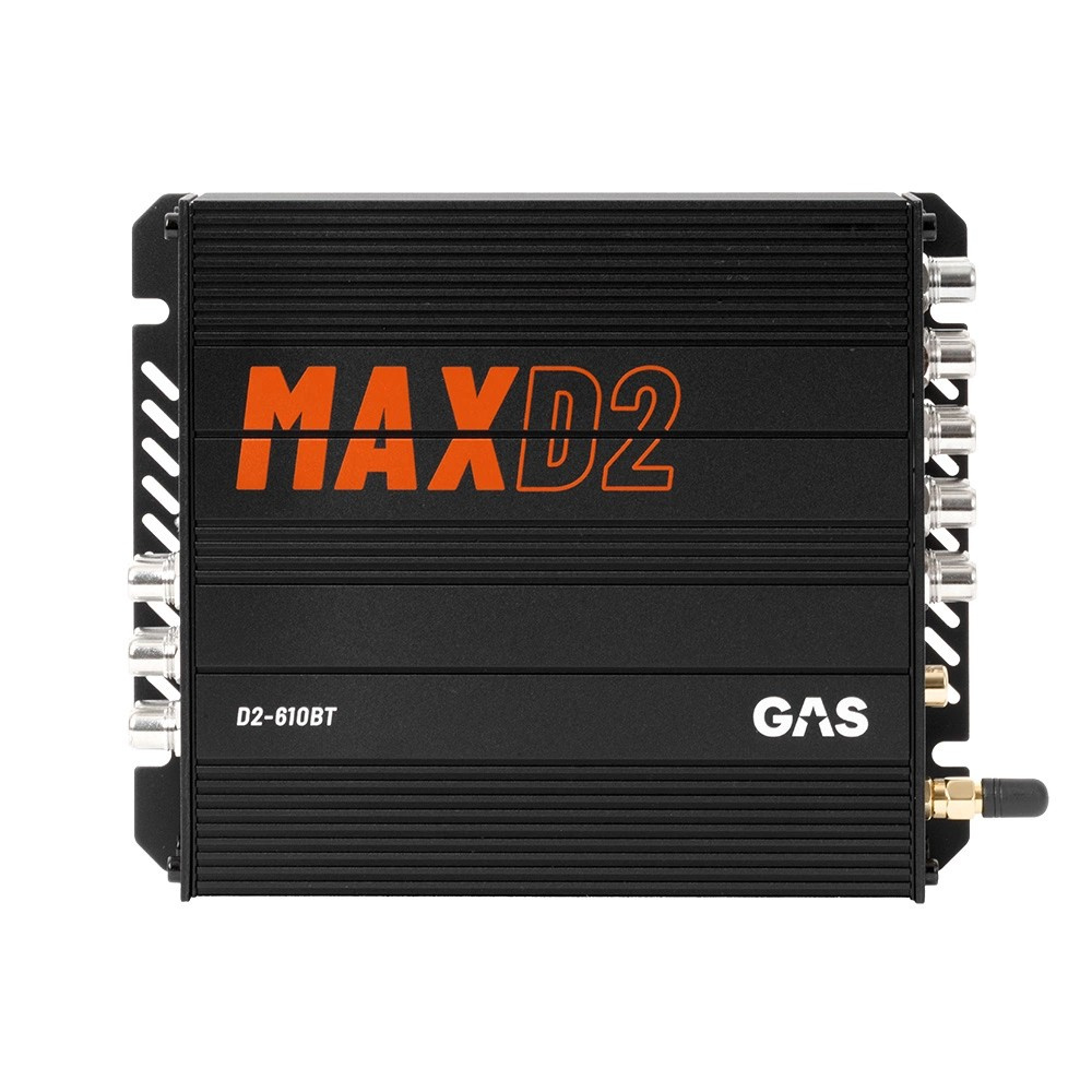 GAS MAX D2-610BT, 10-Kanal-DSP mit Bluetooth