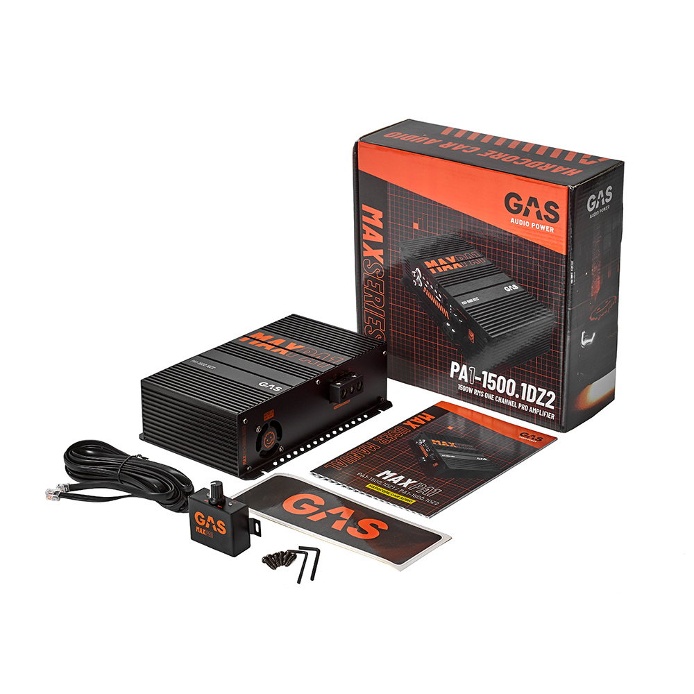 GAS MAX PA1-1500.1DZ2, kompakter Vollverstärker