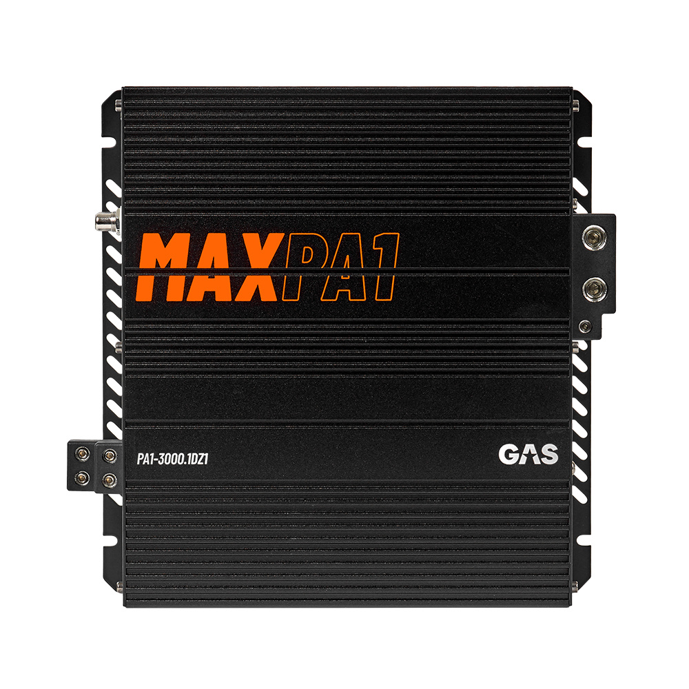 GAS MAX PA1-3000.1DZ1, kompakter und stromstarker Vollverstärker