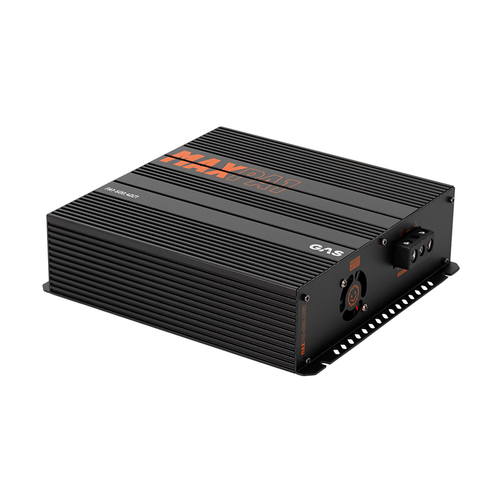 GAS MAX PA1-500.4DZ1, kompakter 4-Kanal-Vollverstärker