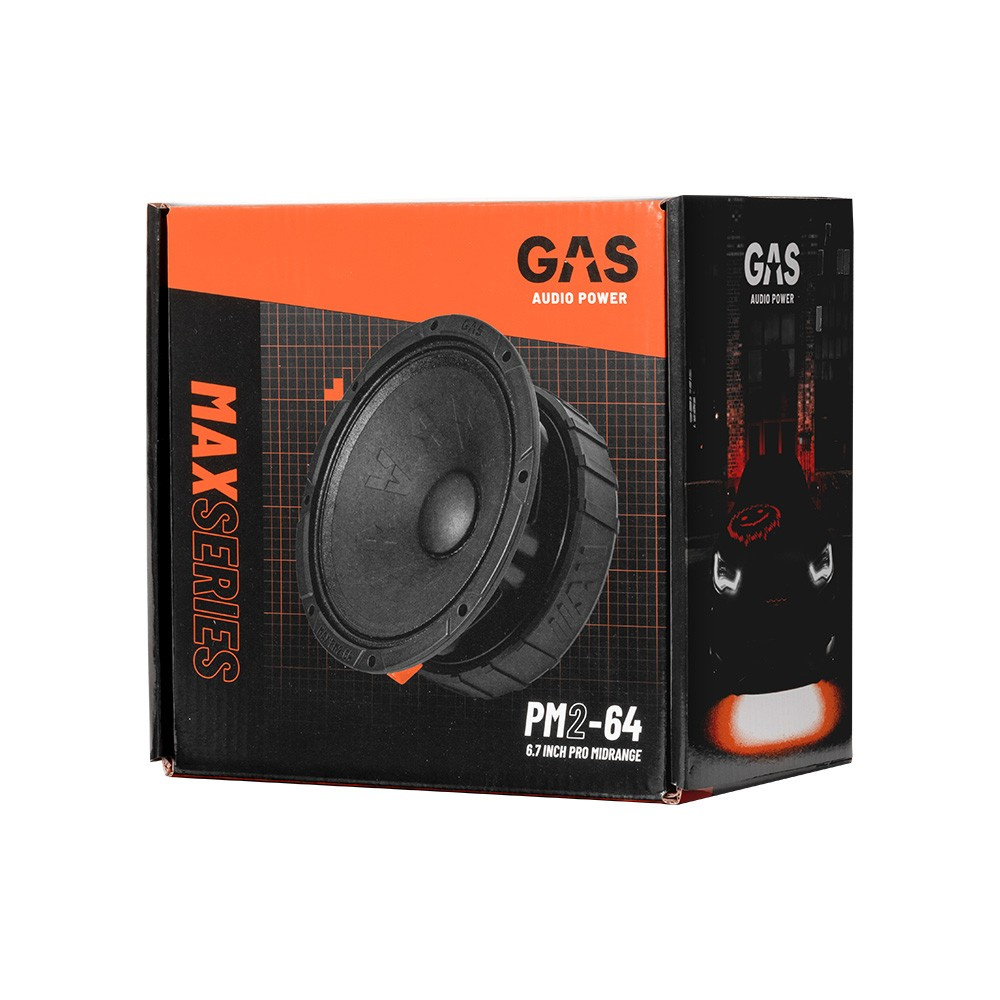 GAS MAX PM2-64, 6,7-Zoll-Midbass/Mitteltonlautsprecher, Stück