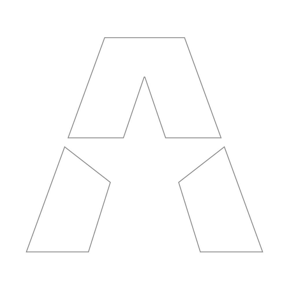 GAS A STAR Aufkleber 15.5x14cm, weiß