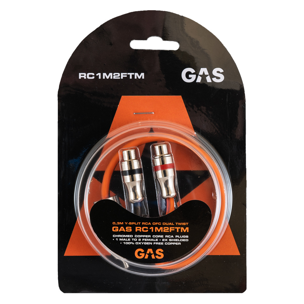 GAS RC1M2FTM Y-Verteiler 2F1M, 30 cm
