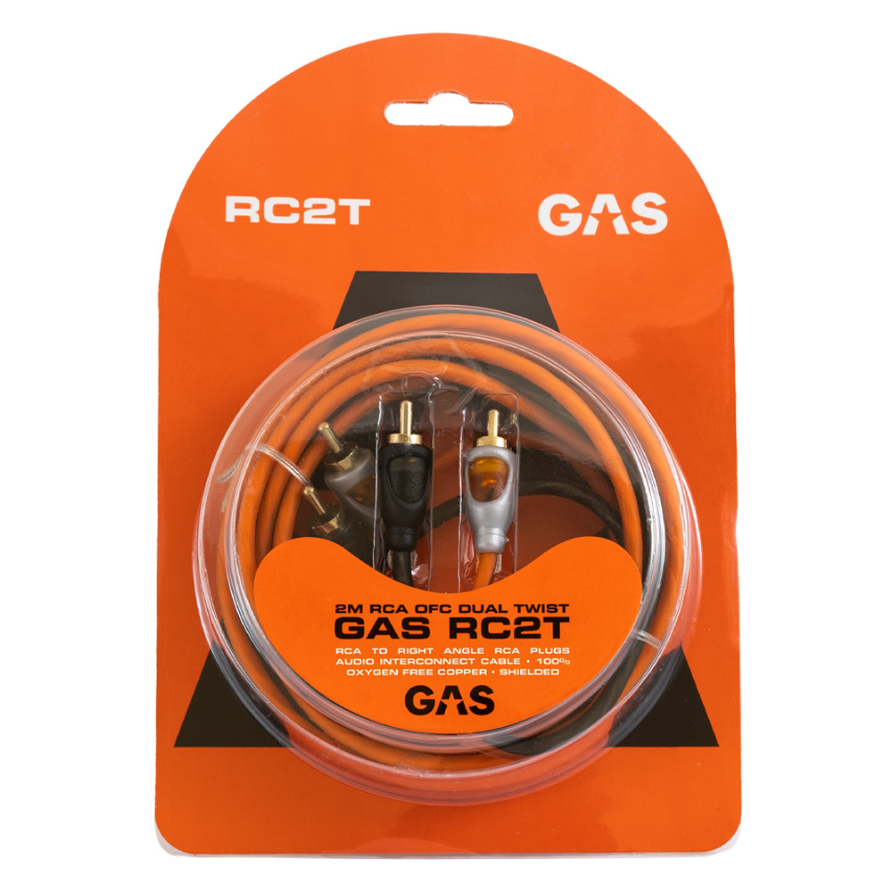 GAS RC2T RCA-Kabel, 2 Meter