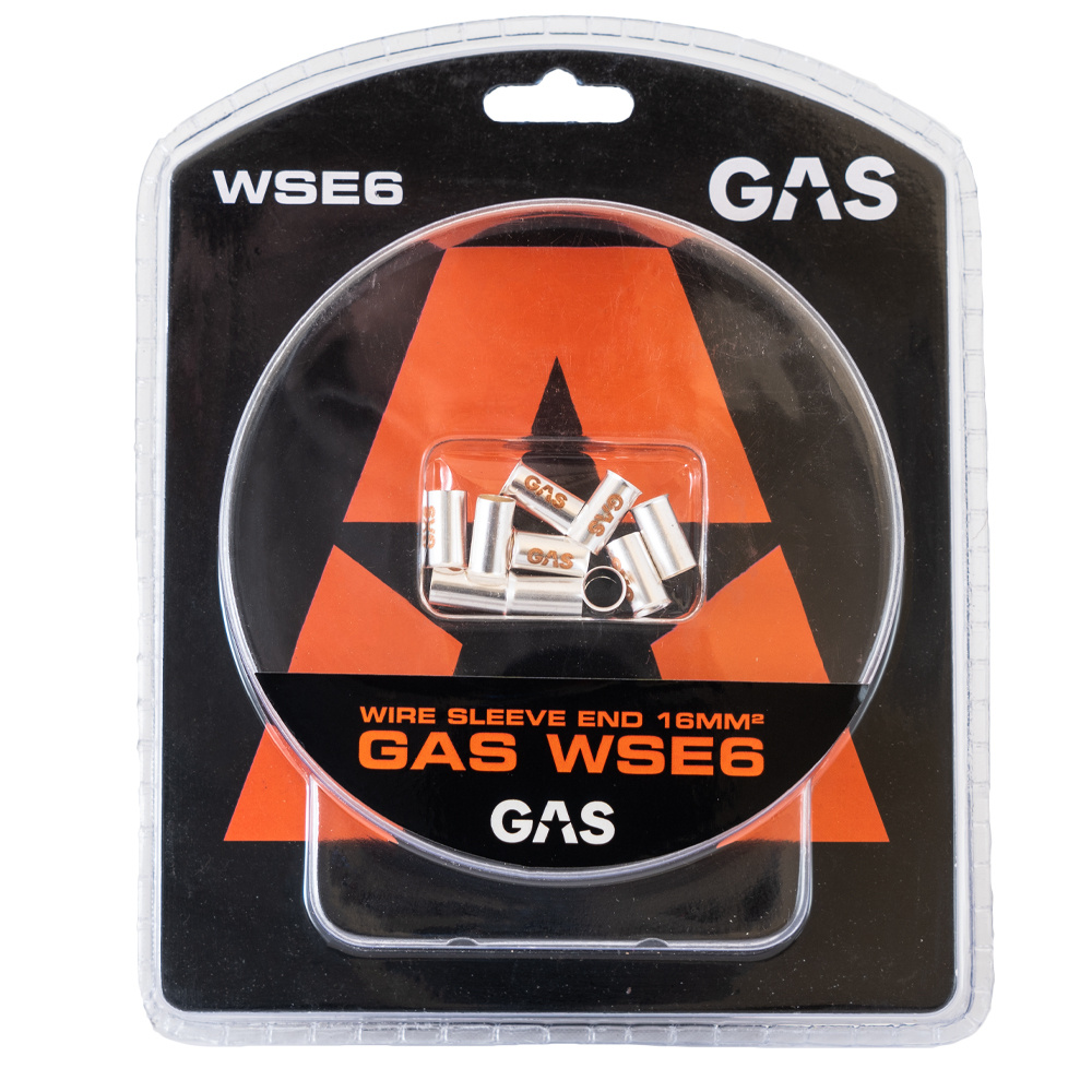 GAS 10er-Pack Endhülsen/Kabelhülsen, 16mm²-Kabel