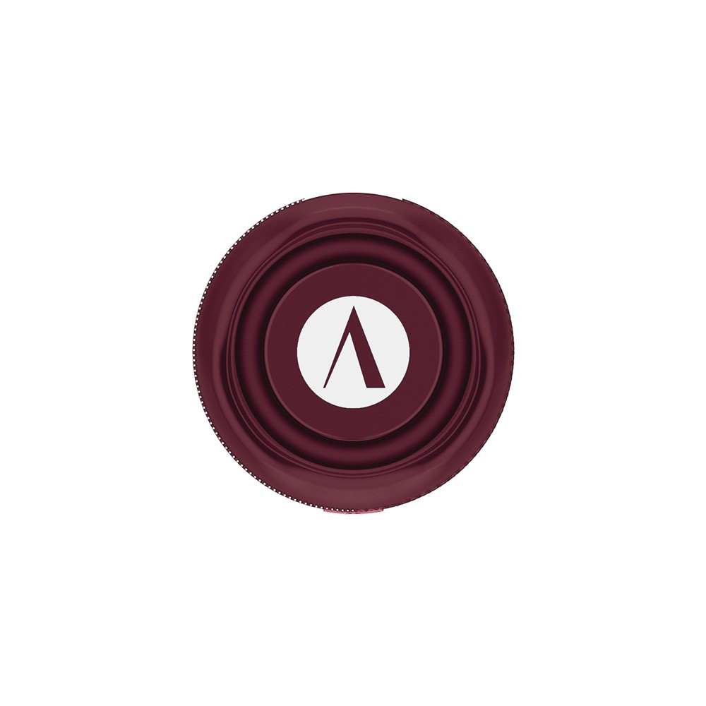 Arcsound EDGE Ruby Red leistungsstarker tragbarer Lautsprecher mit Bluetooth