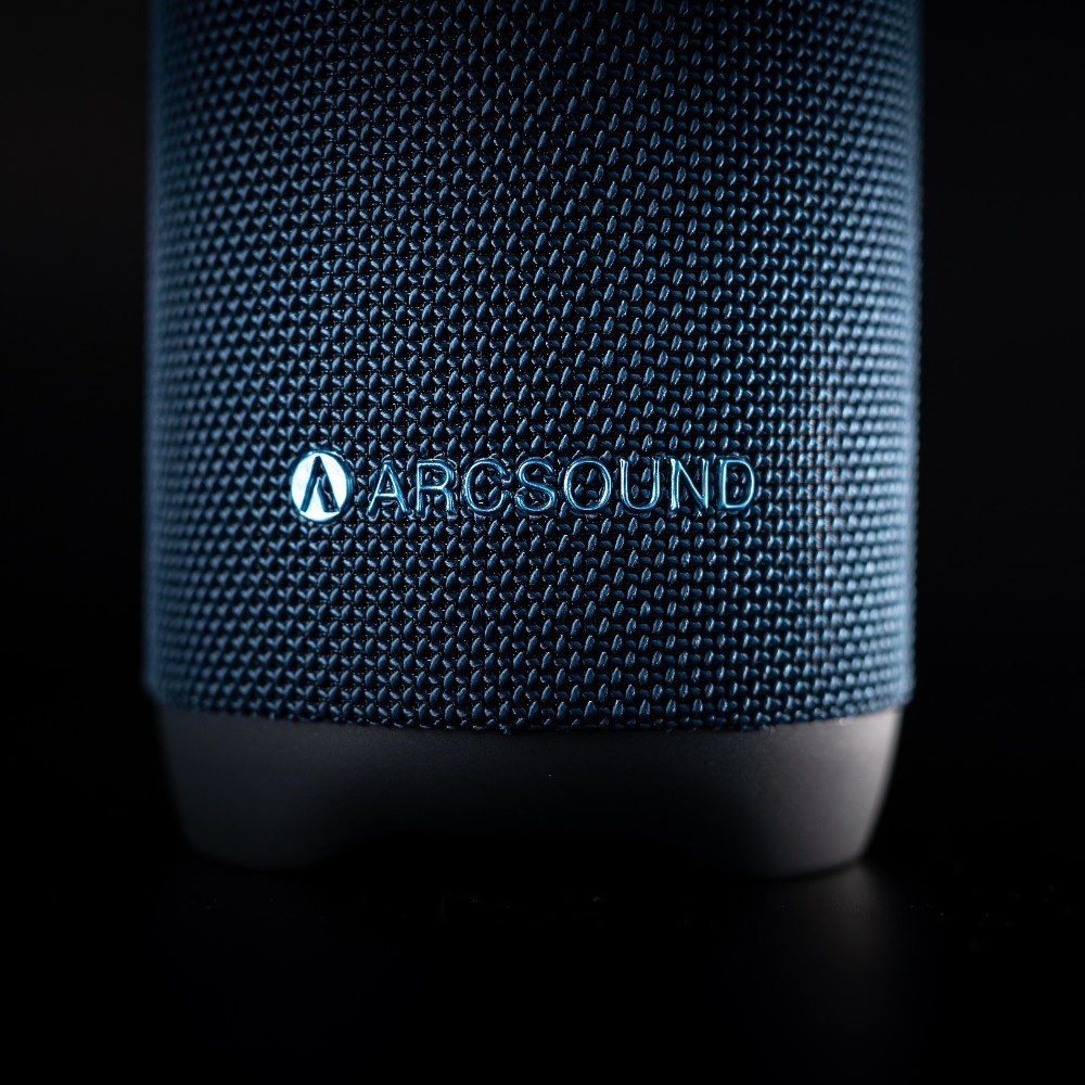Arcsound EDGE Sapphire Blue leistungsstarker tragbarer Lautsprecher mit Bluetooth