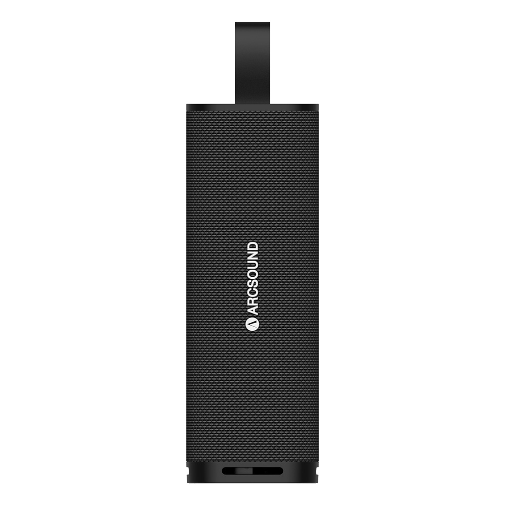 Arcsound NOVA tragbarer Lautsprecher mit Bluetooth, schwarz