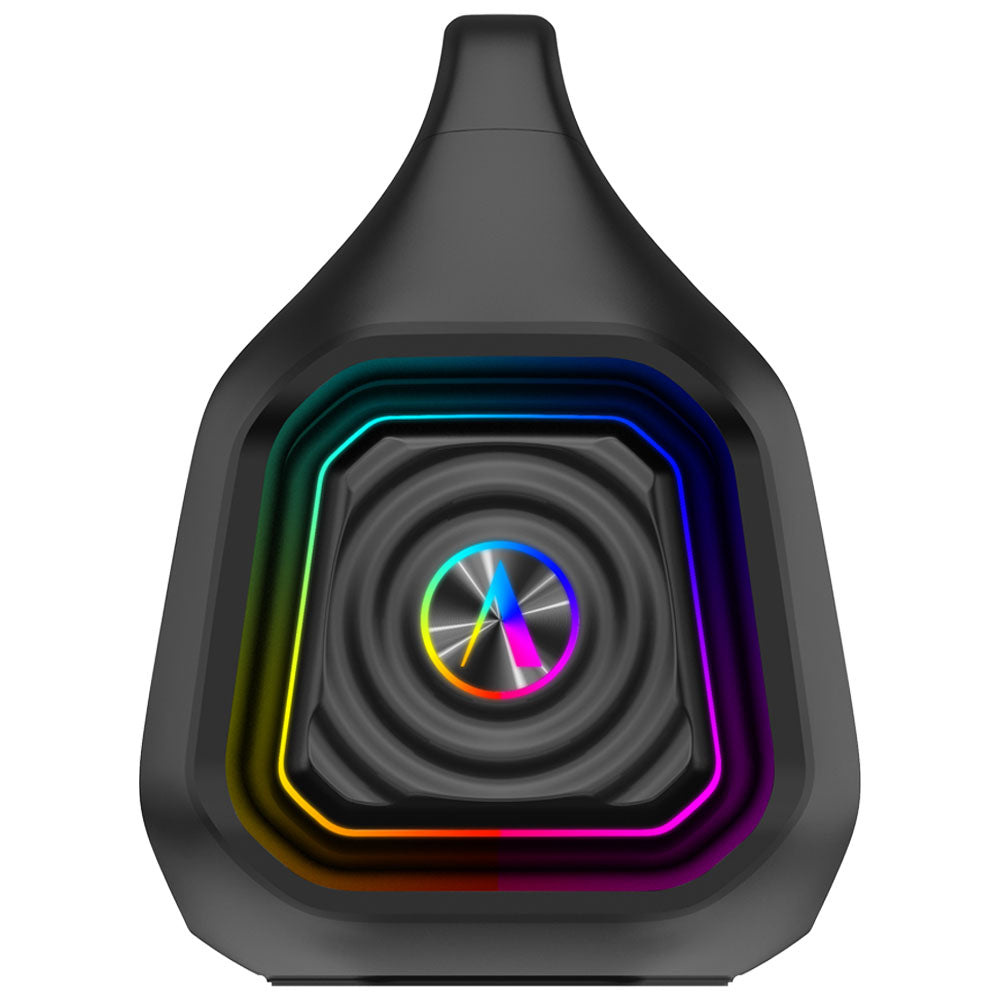 Arcsound STEAM leistungsstarker tragbarer Partylautsprecher mit Bluetooth, schwarz
