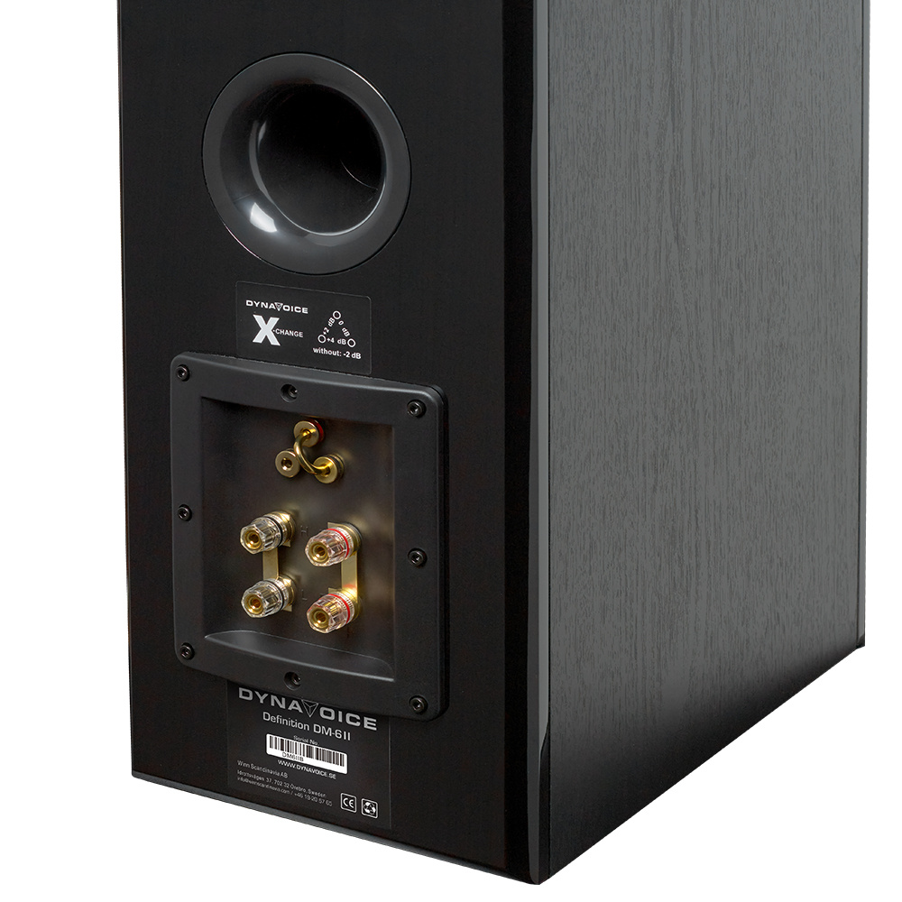 Dynavoice Definition DM-6II Regallautsprecher, Schwarz