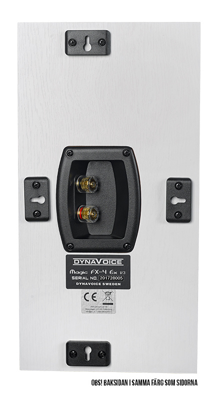 Dynavoice Magic FX-4 EX v3 Wandlautsprecher Schwarze Esche, Paar