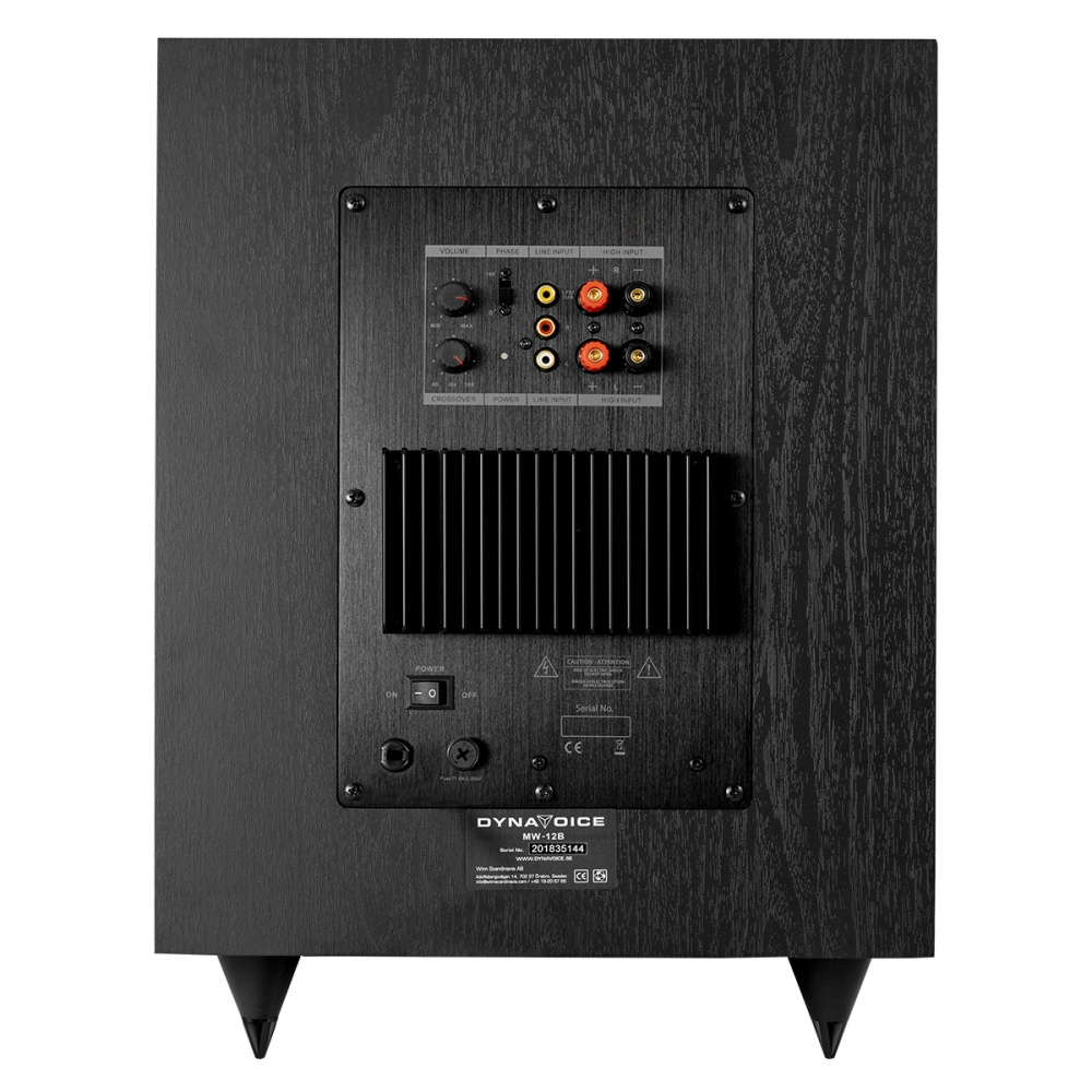 Dynavoice Magic MW12 Subwoofer, schwarz