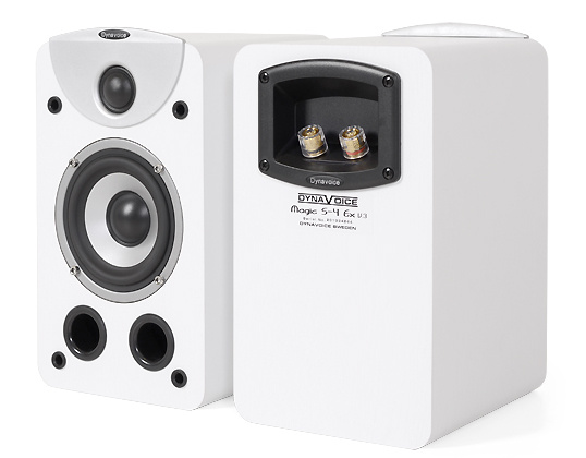 Dynavoice Magic S-4 EX v3 Regallautsprecher Weiße Eiche, Paar