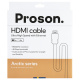 Proson Arctic HDMI-Kabel 8K / 4K, 3 Meter Proson Arctic HDMI-Kabel 8K / 4K, 3 Meter