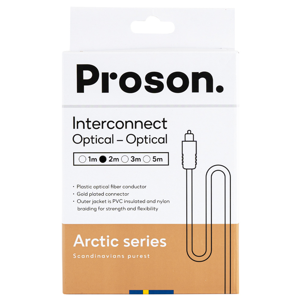 Proson Arctic optisches Kabel, 2 Meter