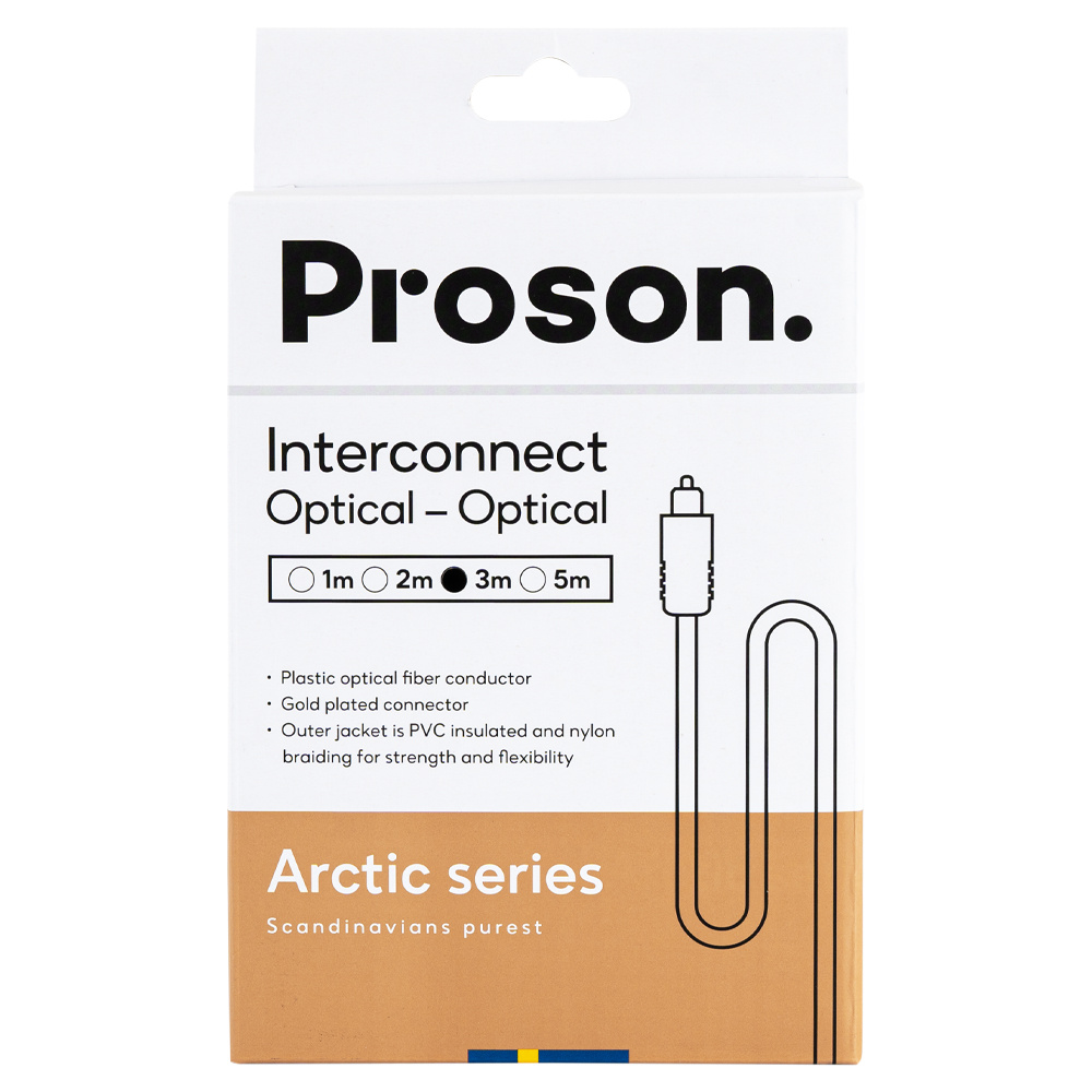 Proson Arctic optisches Kabel, 3 Meter