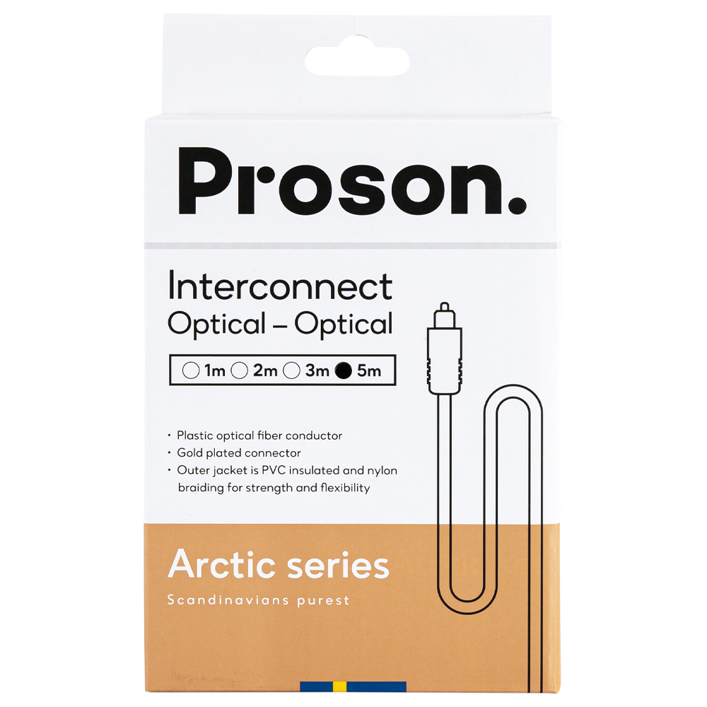 Proson Arctic optisches Kabel, 5 Meter