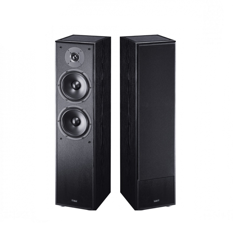 Magnat Monitor S80 ATM Standlautsprecher mit Dolby Atmos, schwarzes Paar