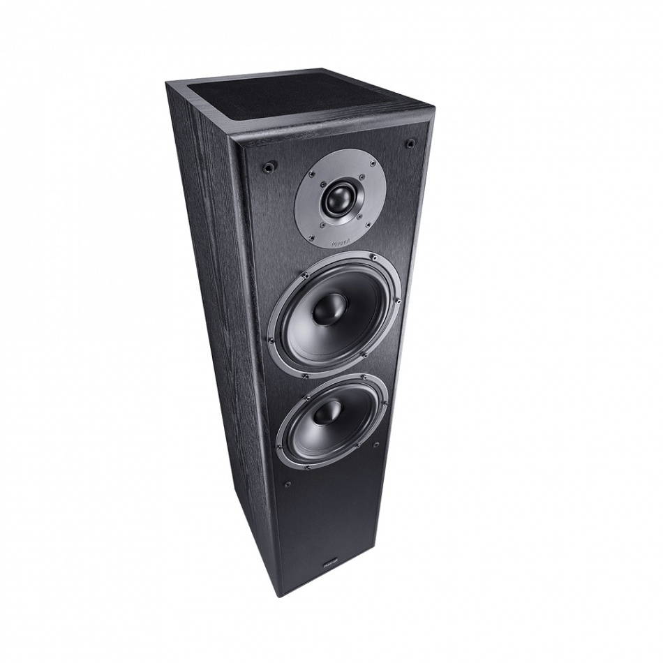 Magnat Monitor S80 ATM Standlautsprecher mit Dolby Atmos, schwarzes Paar
