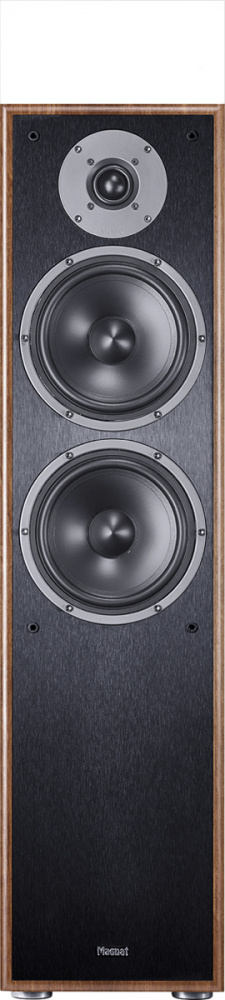 Magnat Monitor S80 ATM Standlautsprecher mit Dolby Atmos, Walnuss-Paar