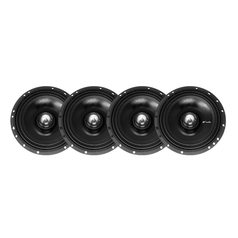 4er-Pack B2 Audio RAGE6P Midbass 6,5 Zoll