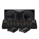 Rockford Fosgate P1-2x12 Basspaket & PSB4645 Raggarplanka mit Verstärker Rockford Fosgate P1-2x12 Basspaket & PSB4645 Raggarplanka mit Verstärker