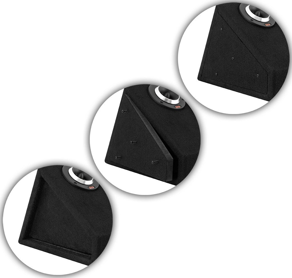 Rockford Fosgate P1-2x12 Basspaket & PSB4645 Raggarplanka mit Verstärker