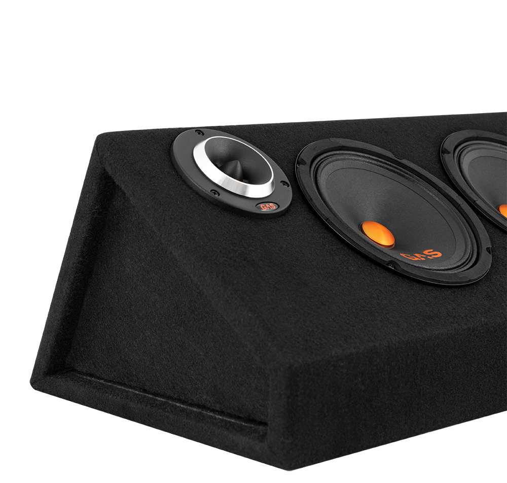 Rockford Fosgate P1-2x12 Basspaket & Raggarplanka mit Verstärker