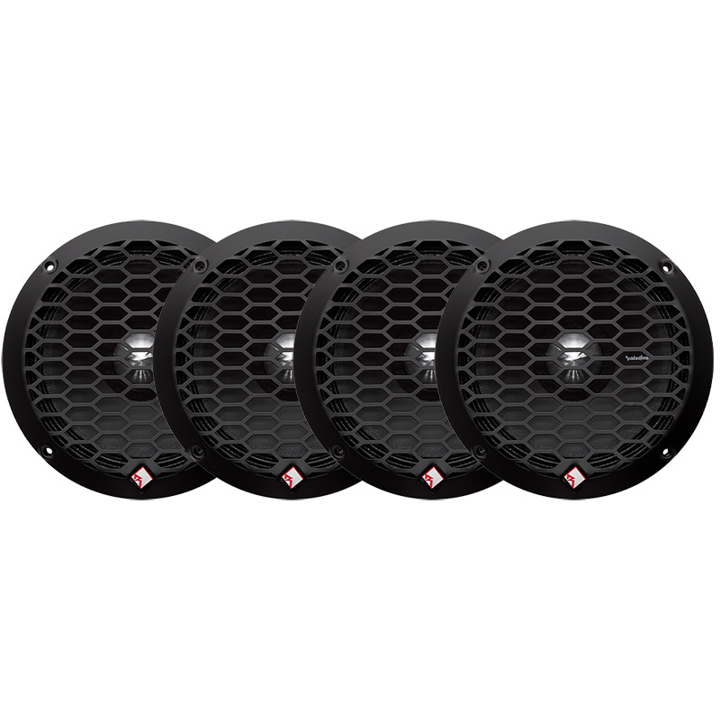 4er-Pack Rockford Fosgate PPS4-6 Punch Pro 6,5 Zoll